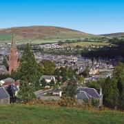 Galashiels was named among the happiest places to live in the UK by Rightmove Image: Getty