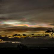 Nacreous clouds spotted over the Borders