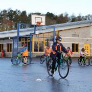 Every P6 pupil in the Borders has received cycling training