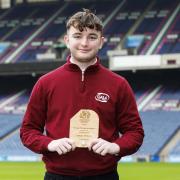 AWARD WINNER: Ethan Wilson's efforts have been recognised by Scottish Rugby. Photo: SNS/Scottish Rugby