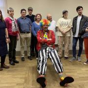 The cast of Tweed Theatre's Brassed Off are ready for next month's performance. Photo: Tweed Theatre