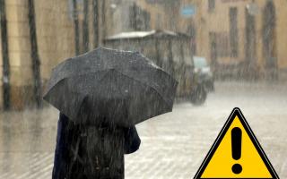 The Met Office has given a yellow warning for rain. Photo: Archive