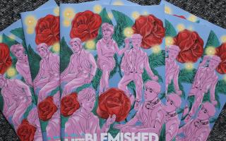 Artist Nat Walpole and researcher Valentine Conlan worked with five transgender and non-binary participants to create comic book Unblemished. Photo: See Me Scotland