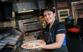 Domino's Pizza will officially open its doors in Hawick next month