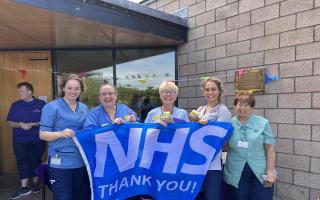 UNISON Scottish Borders planned a celebration for the NHS' 75th anniversary. Photo: Kaymarie Hughes