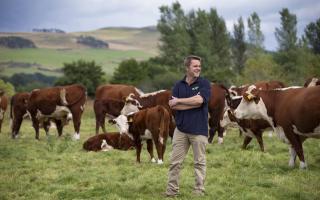 Robert Wilson from Cowbog, part of the Roxburghshire Monitor Farm project