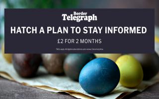 Border Telegraph readers can subscribe for just £2 for 2 months in this flash sale