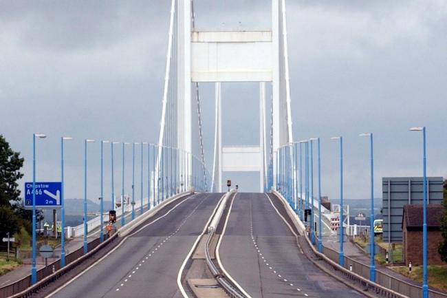 The Severn Bridge that carries the M48 motorway connecting England to Wales, near Chepstow (Barry Batchelor/PA)